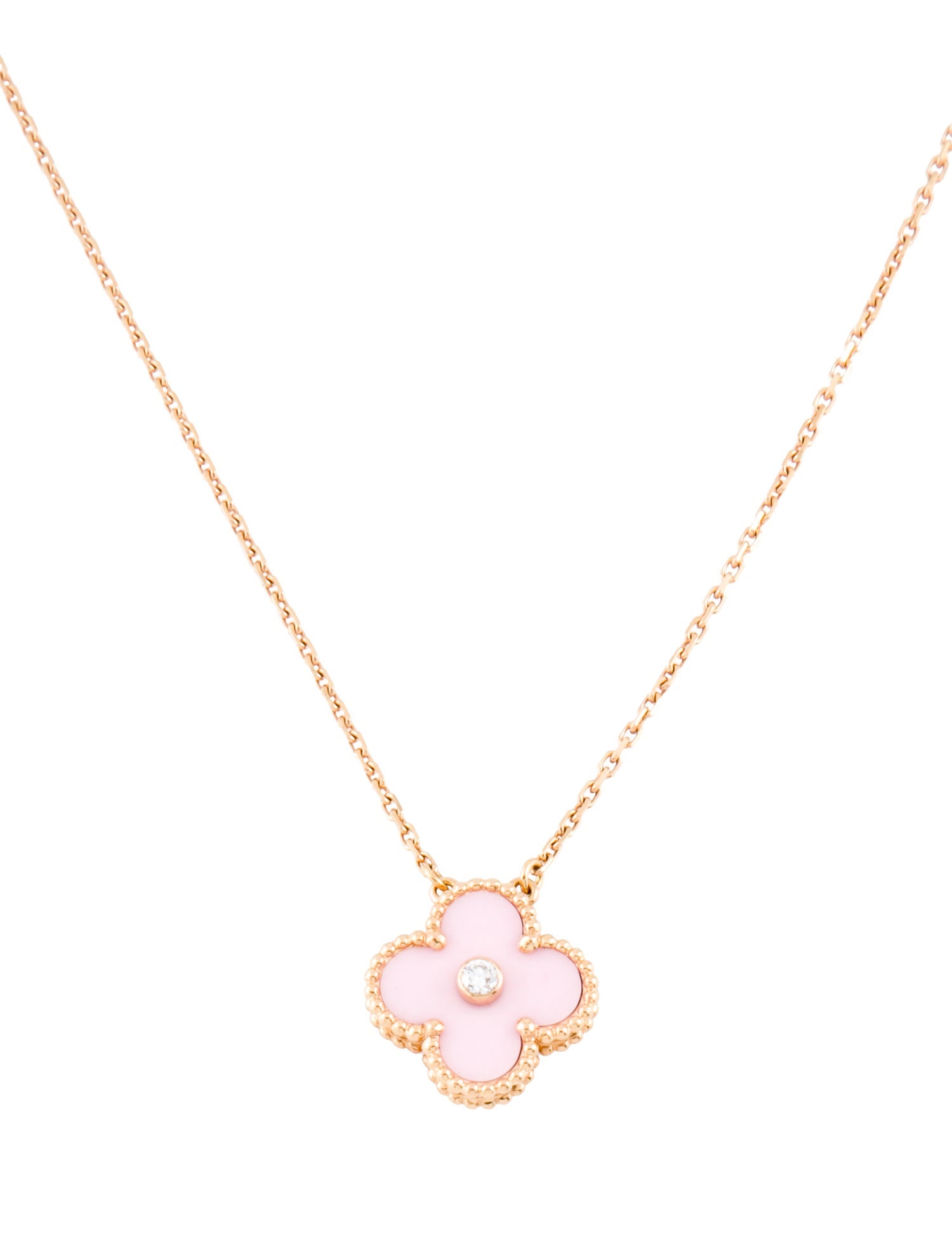 Van Cleef & Arpels Limited Edition 2015 Holiday Vintage Alhambra Necklace