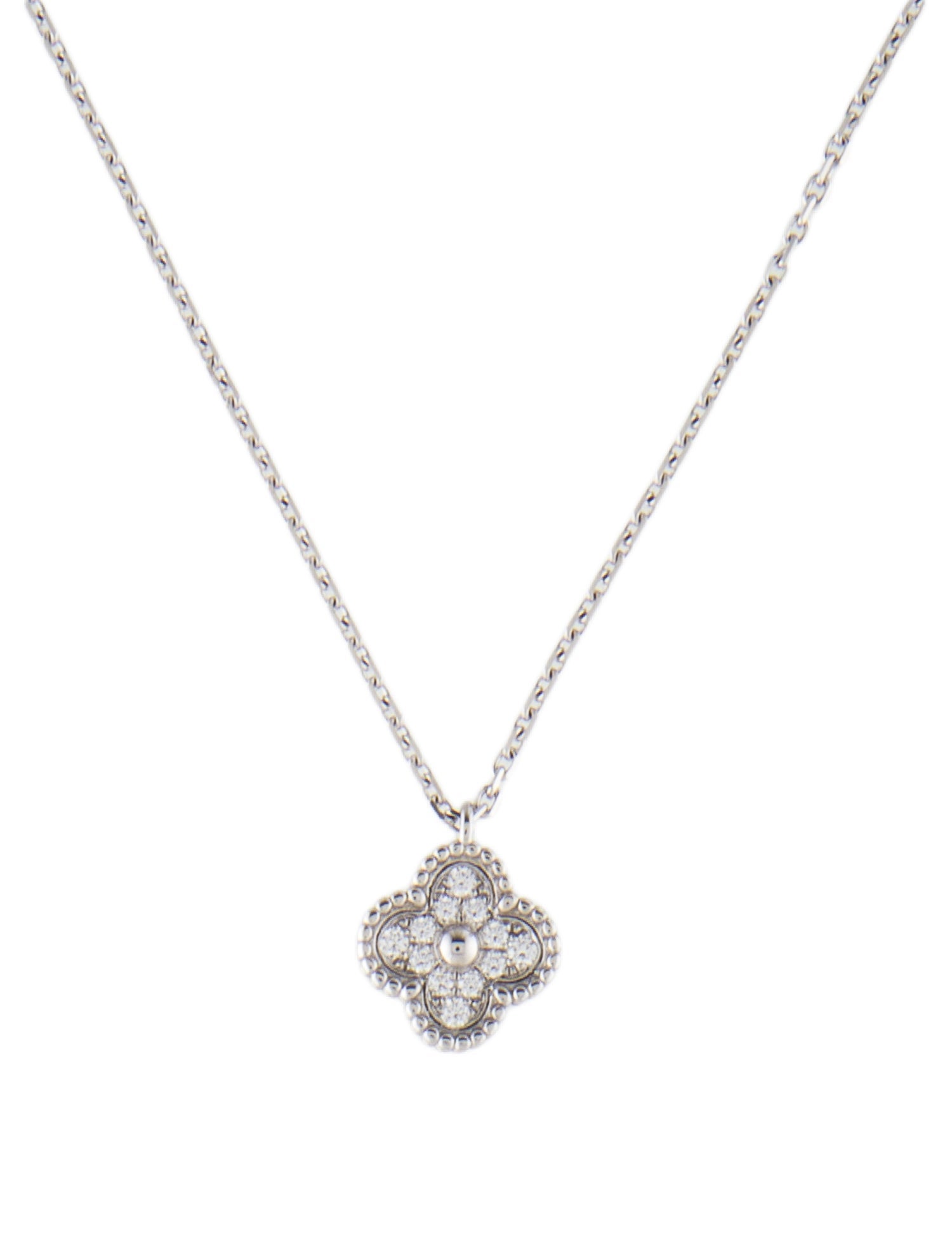 Van Cleef & Arpels Sweet Alhambra Pendant Necklace