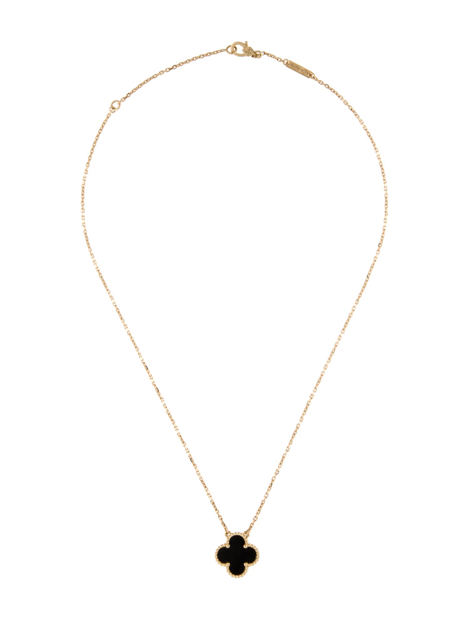 Van Cleef & Arpels Vintage Alhambra Pendant Necklace