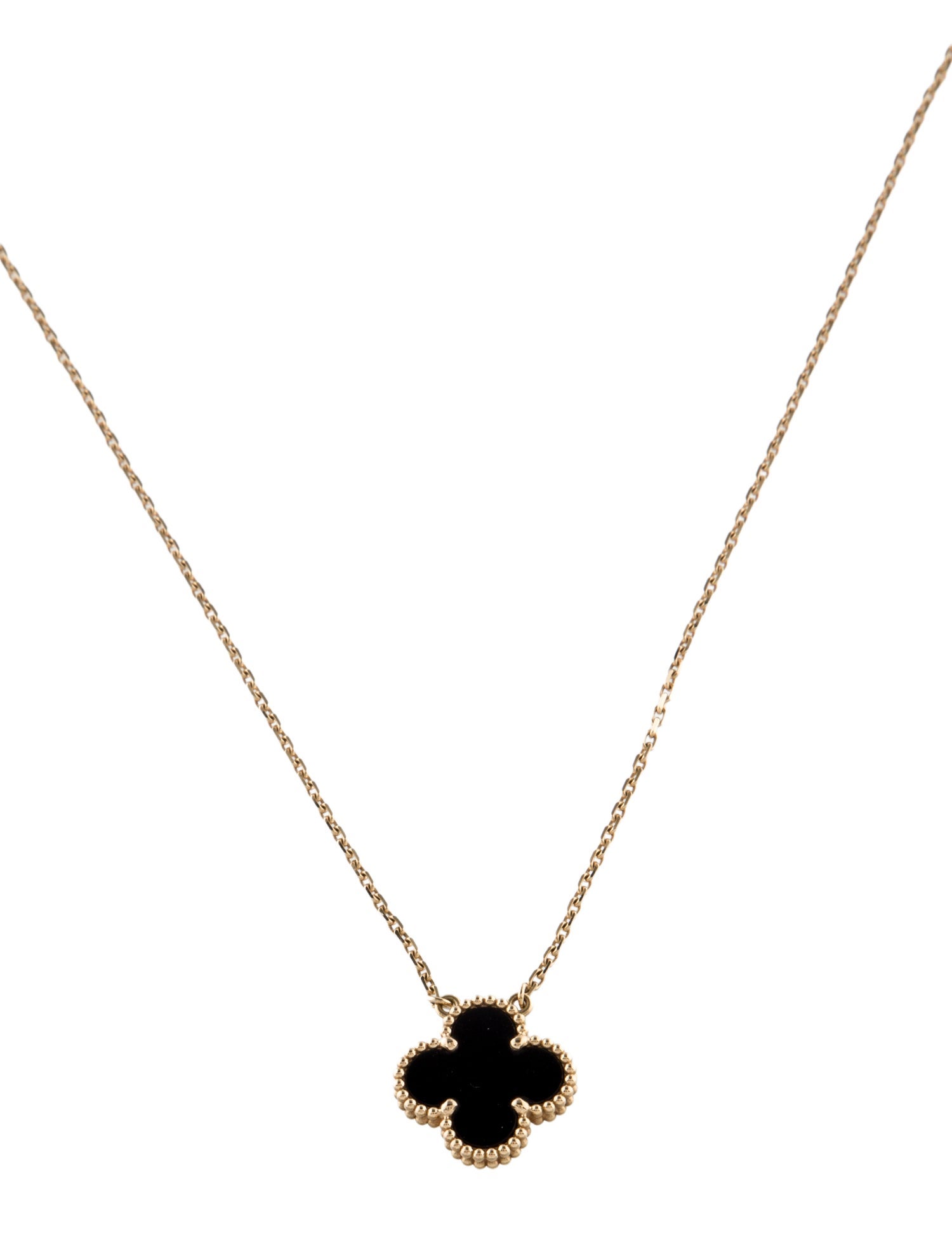 Van Cleef & Arpels Vintage Alhambra Pendant Necklace