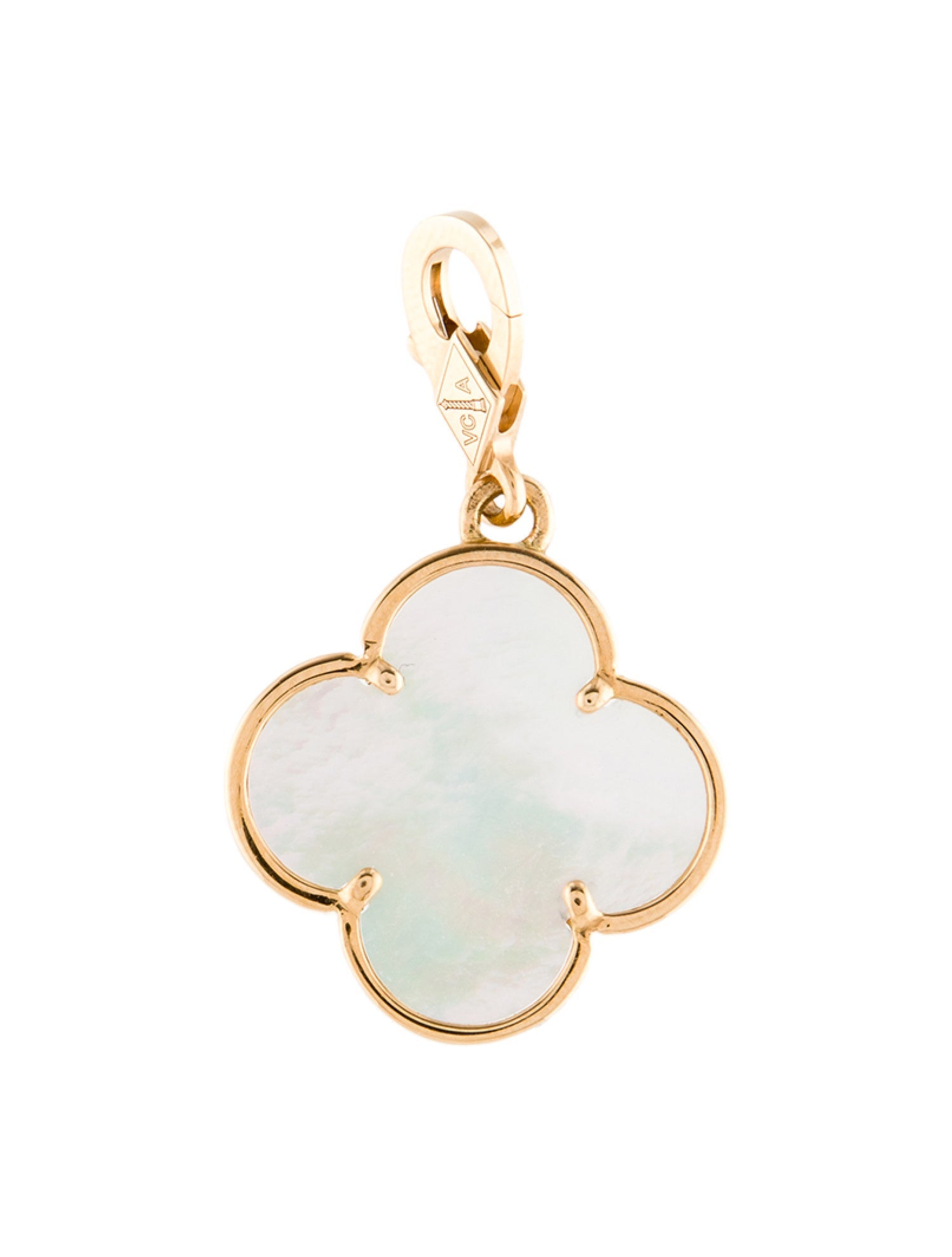 Van Cleef & Arpels Mother of Pearl Magic Alhambra Charm
