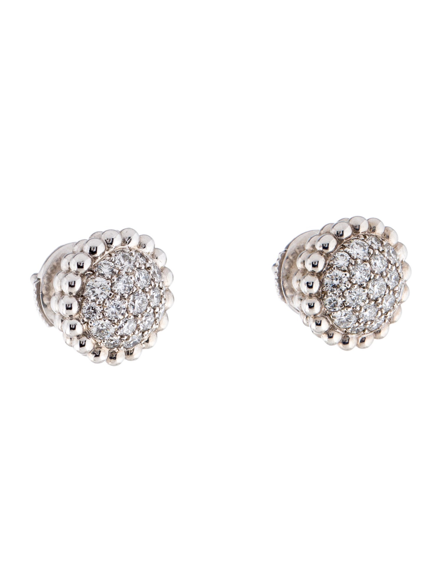 Van Cleef & Arpels Perlée Diamonds Earrings