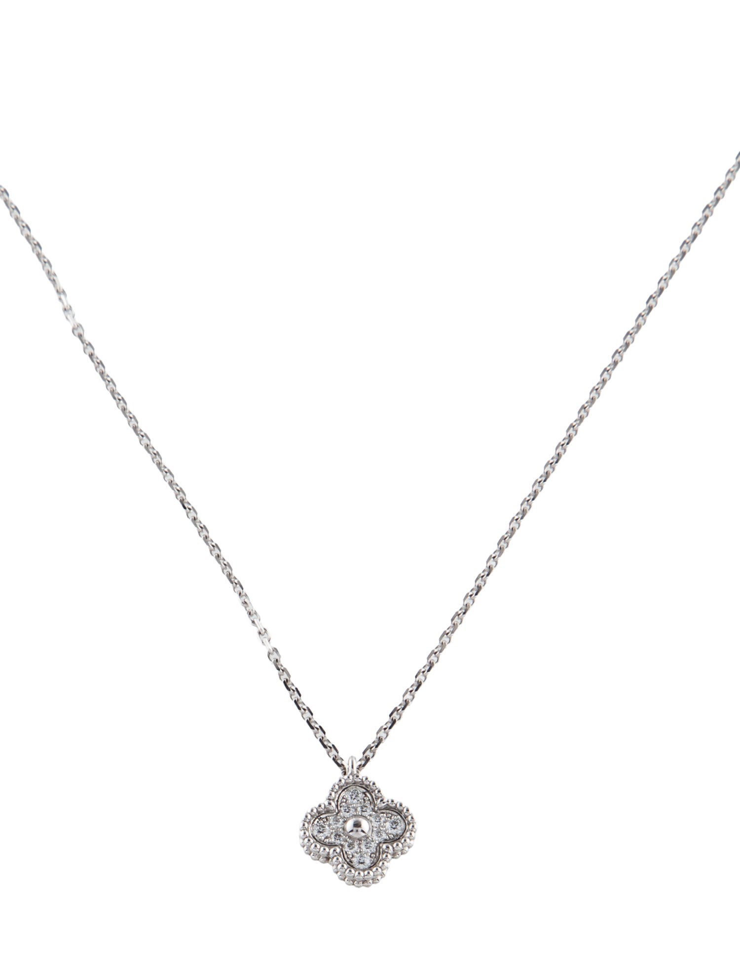 Van Cleef & Arpels Sweet Alhambra Pendant Necklace