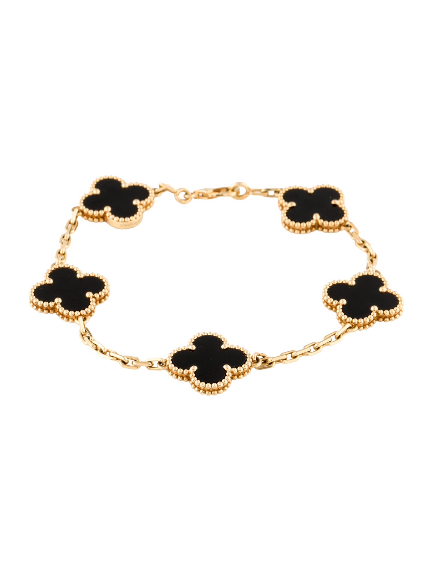 Van Cleef & Arpels Vintage Alhambra Bracelet, 5 Motifs