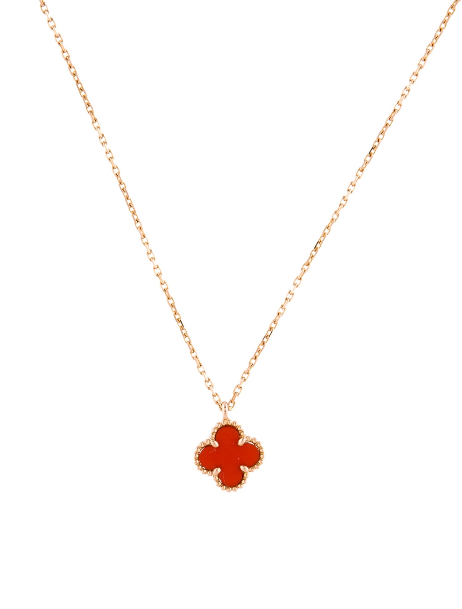 Van Cleef & Arpels Sweet Alhambra Pendant Necklace