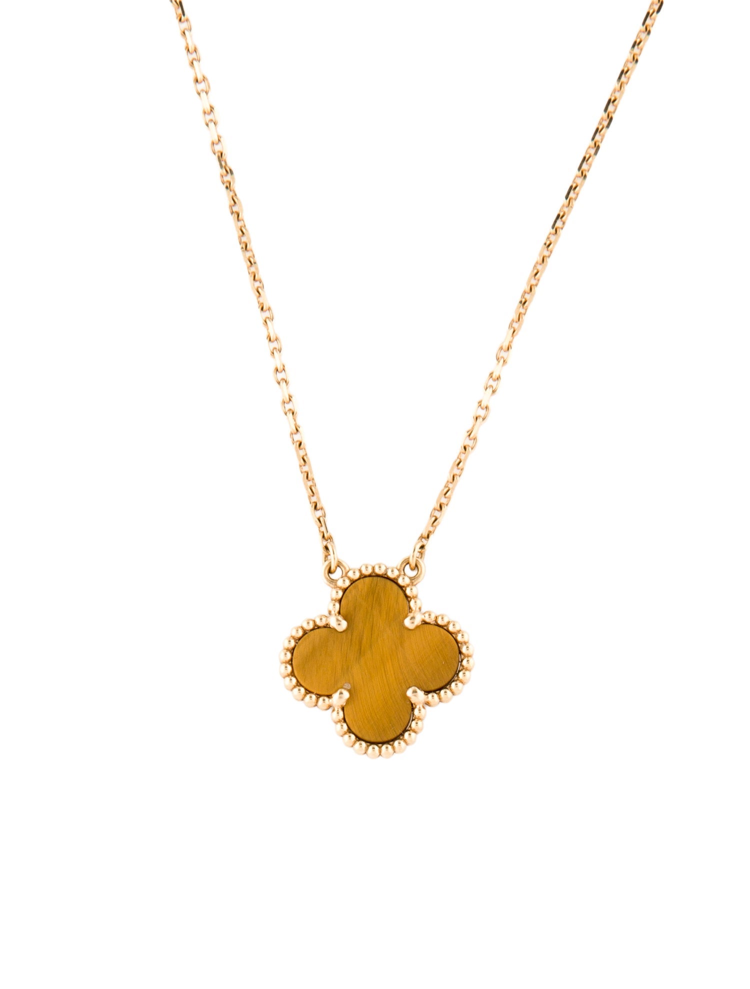 Van Cleef & Arpels Vintage Alhambra Pendant Necklace