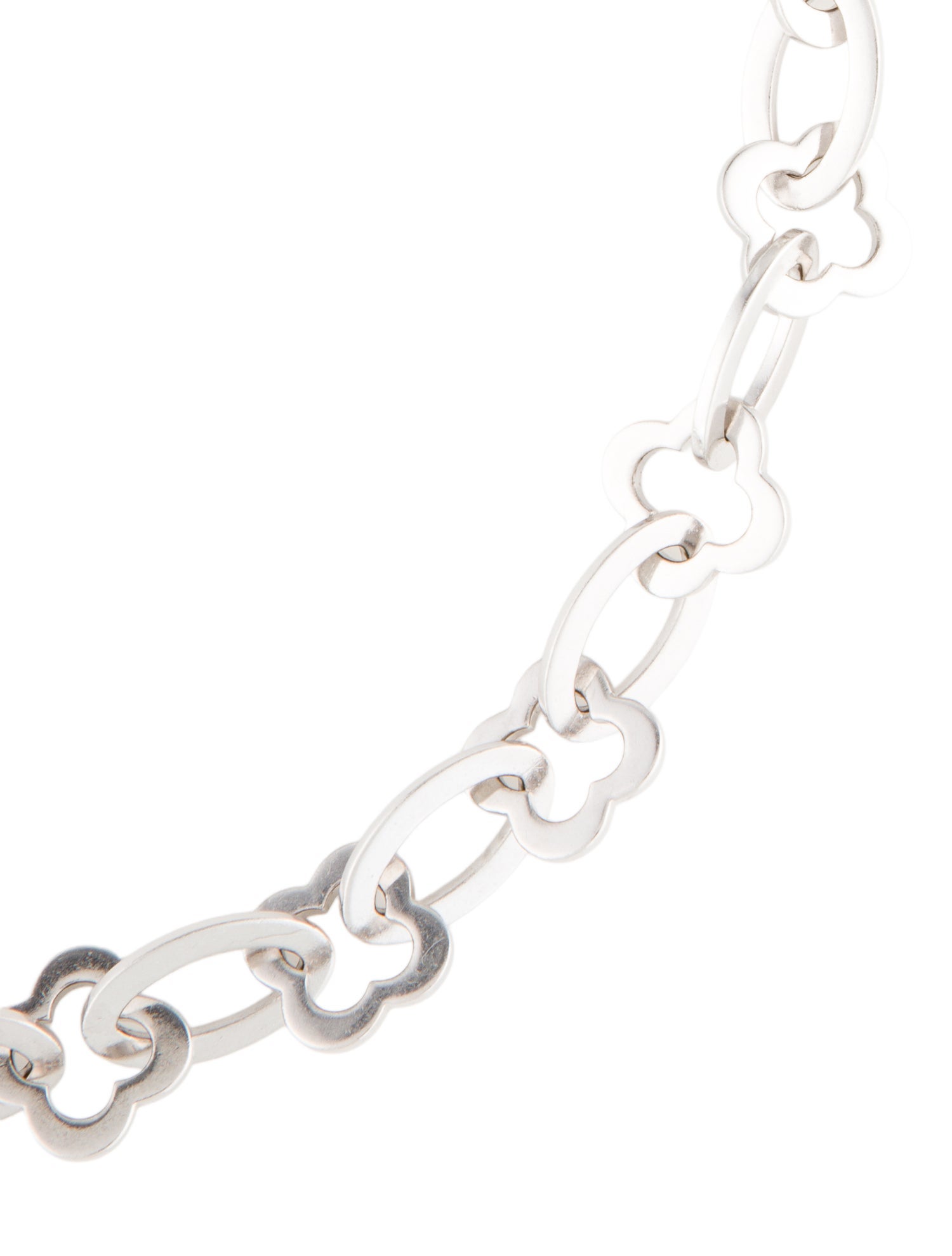 Van Cleef & Arpels Byzantine Alhambra Chain Link Necklace