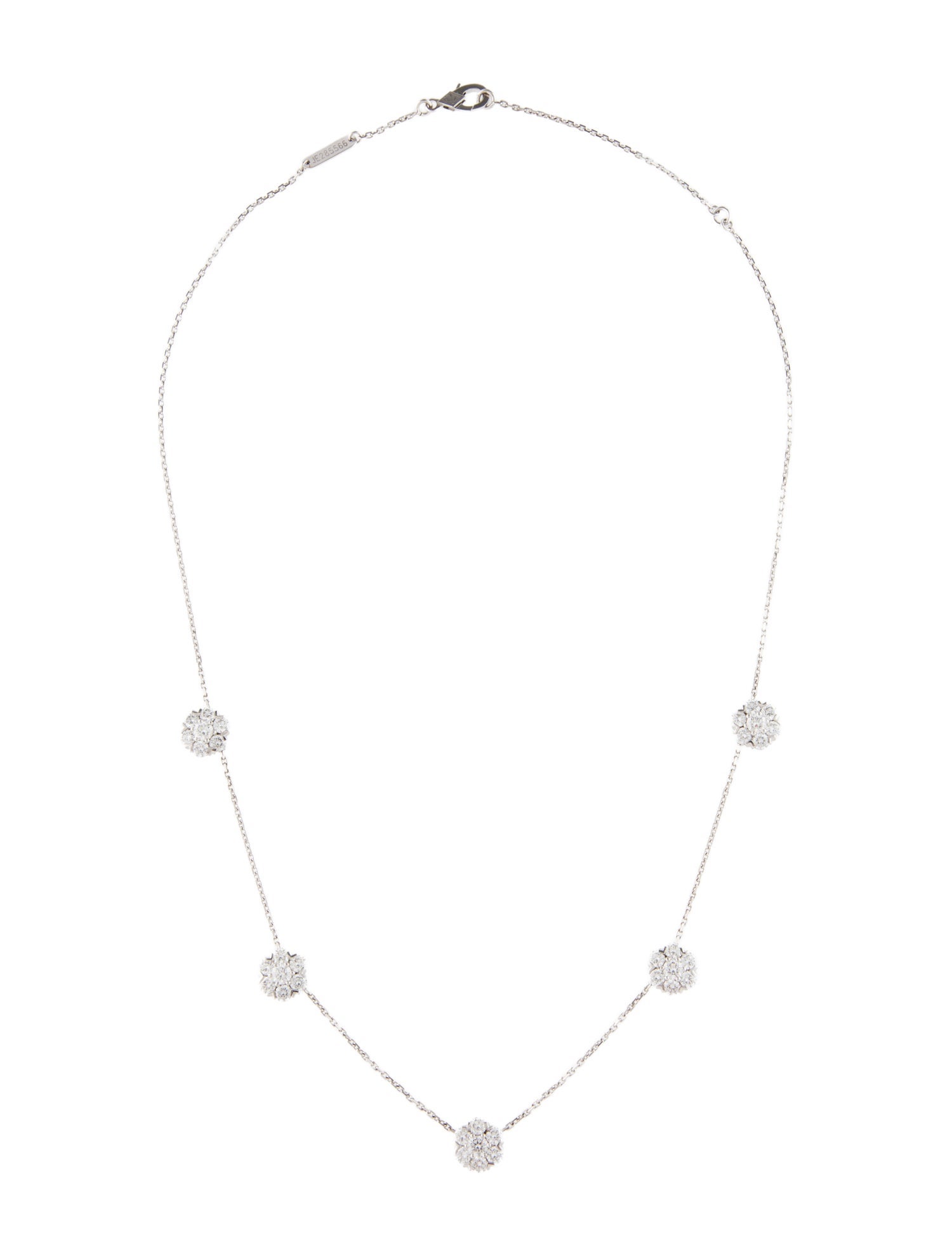Van Cleef & Arpels Fleurette Necklace, 5 Flowers