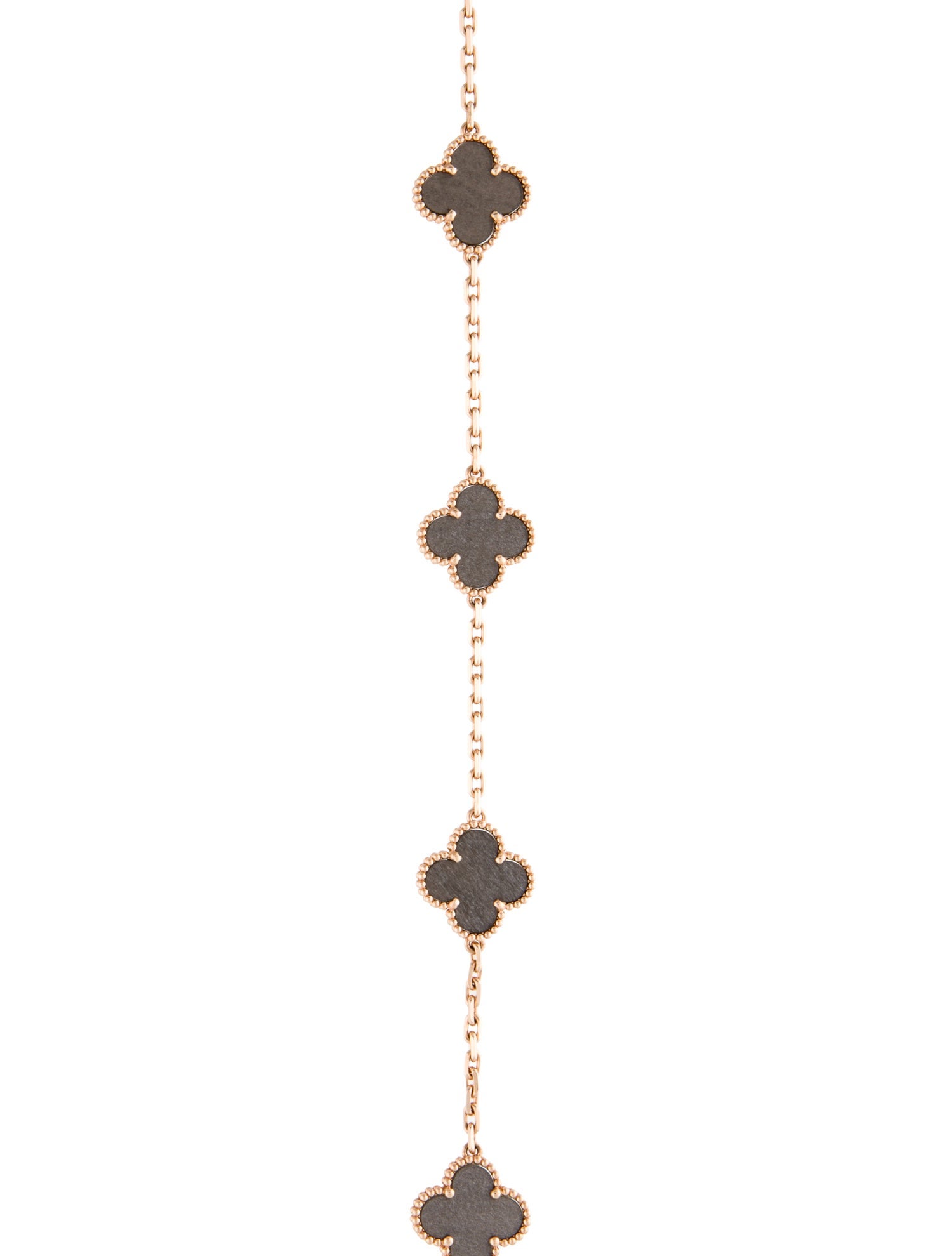 Van Cleef & Arpels 2023 Limited Edition Vintage Alhambra Long Necklace, 20 Motifs