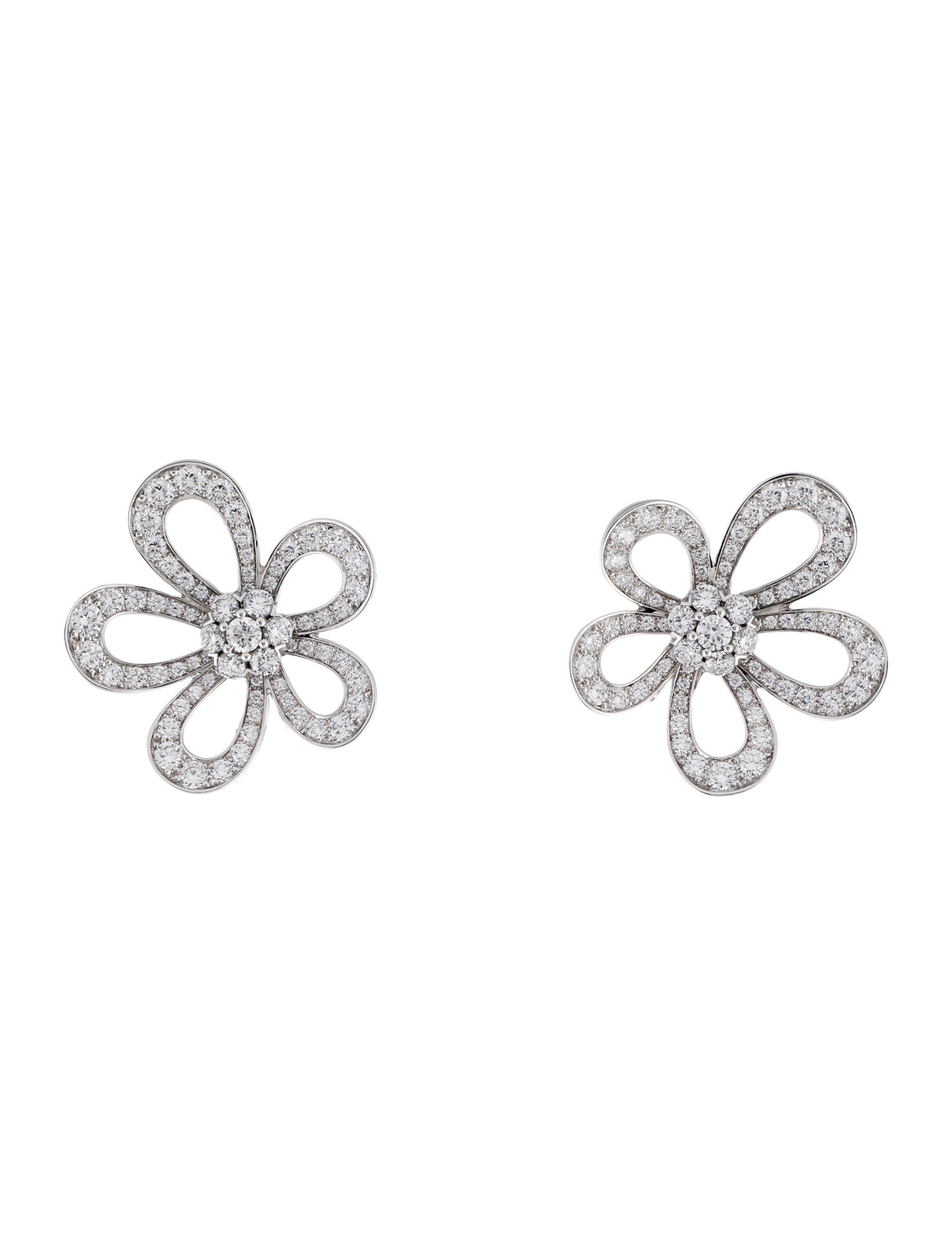 Van Cleef & Arpels Flowerlace Earrings