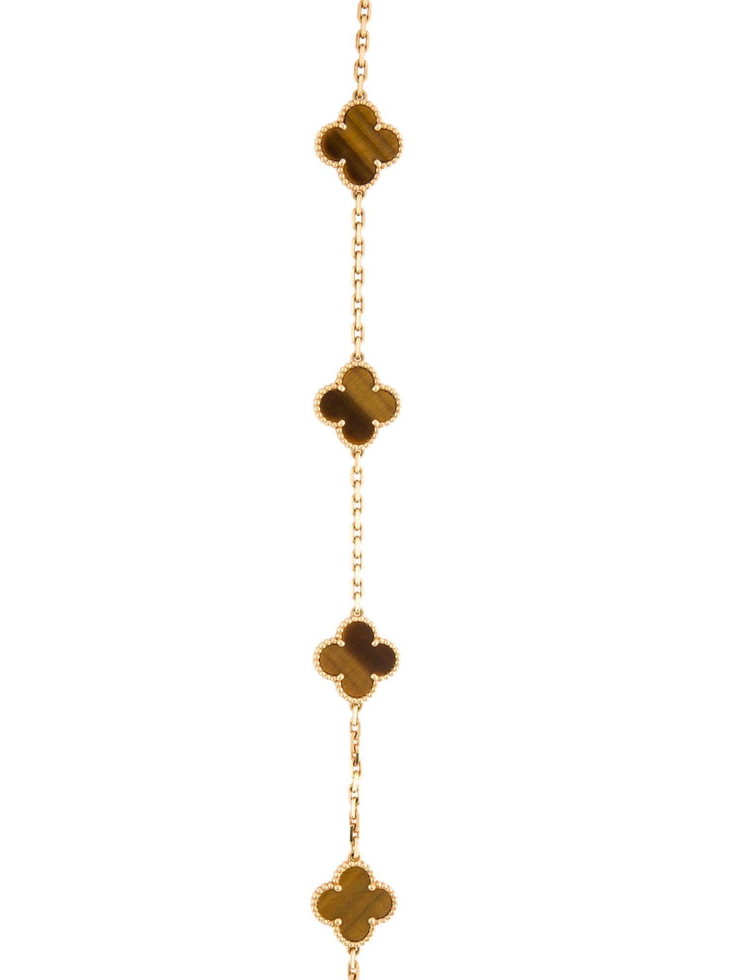 Van Cleef & Arpels Vintage Alhambra Necklace, 20 Motif