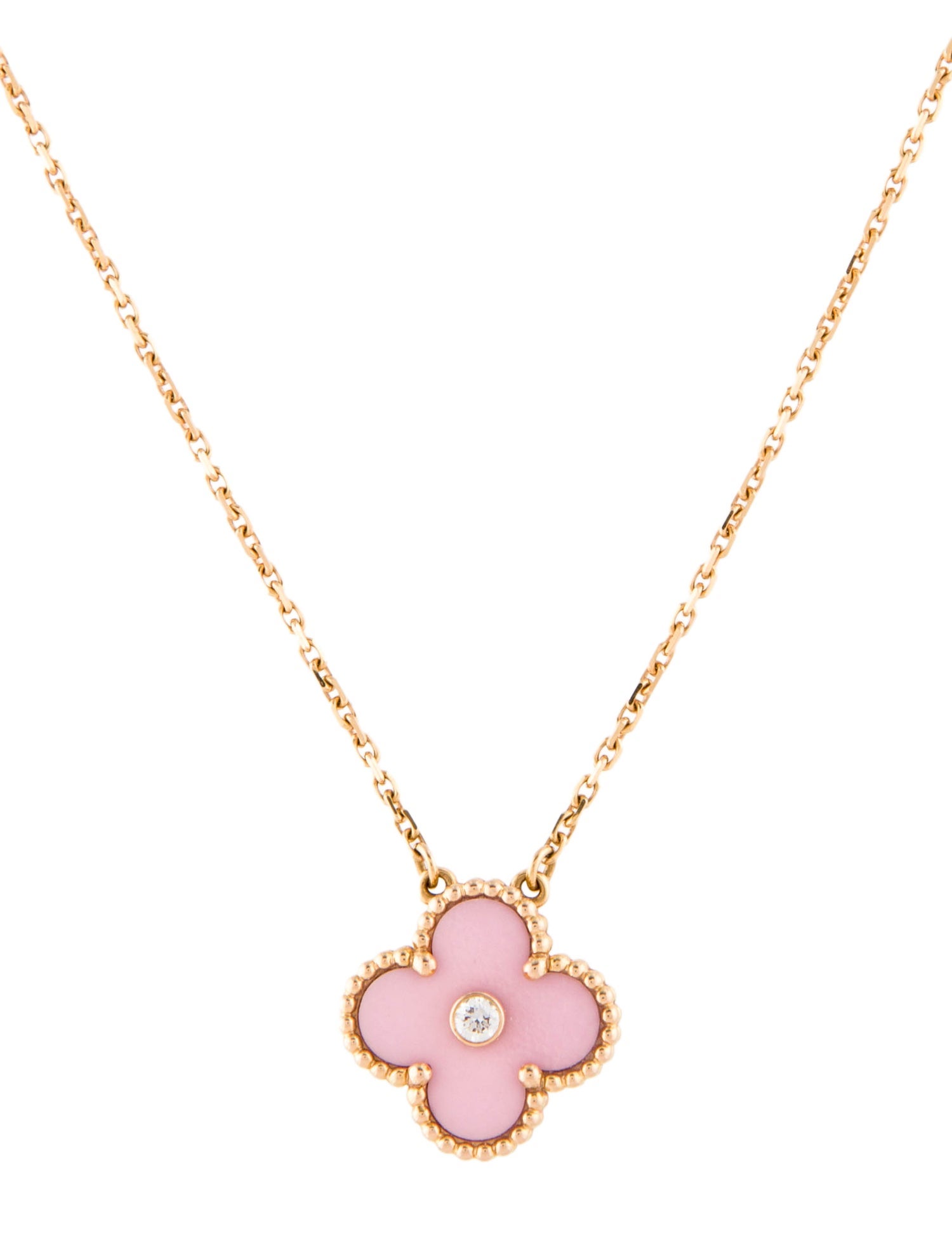 Van Cleef & Arpels Limited Edition 2015 Holiday Vintage Alhambra Necklace