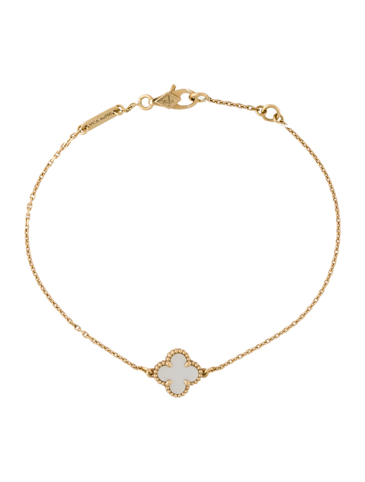 Van Cleef & Arpels Mother of Pearl Sweet Alhambra Bracelet