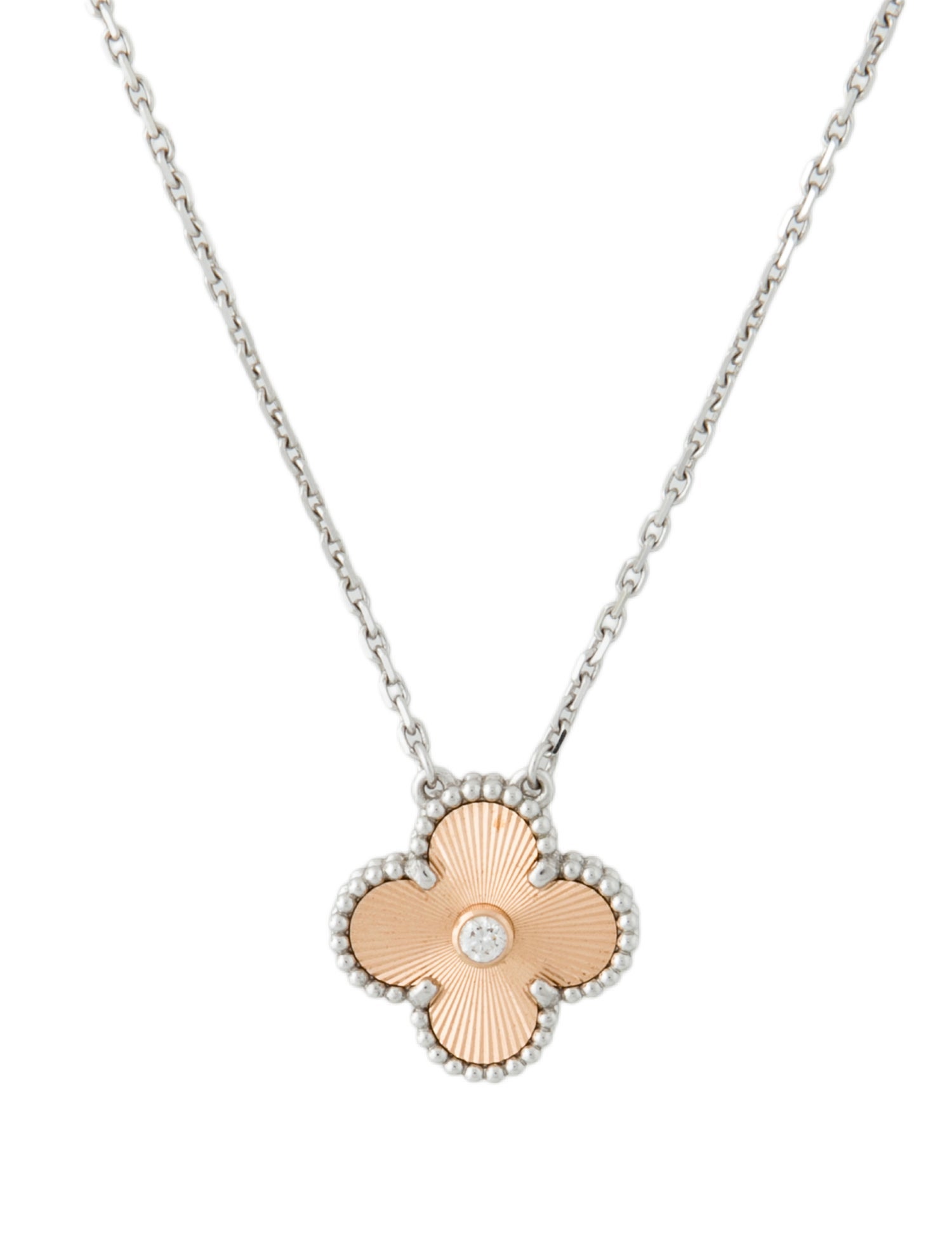 Van Cleef & Arpels Limited Edition 2024 Holiday Vintage Alhambra Necklace