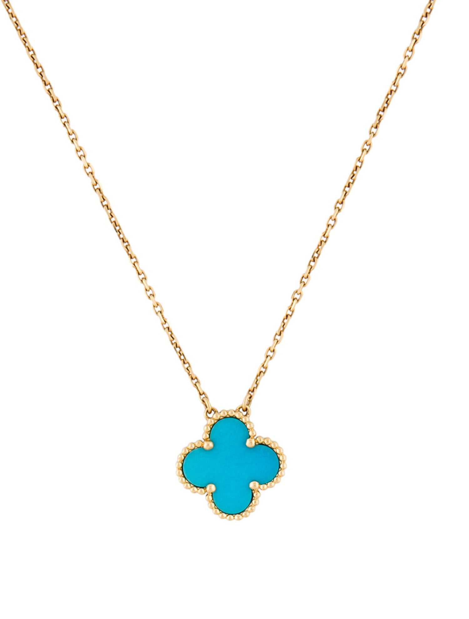 Van Cleef & Arpels Vintage Alhambra Pendant Necklace