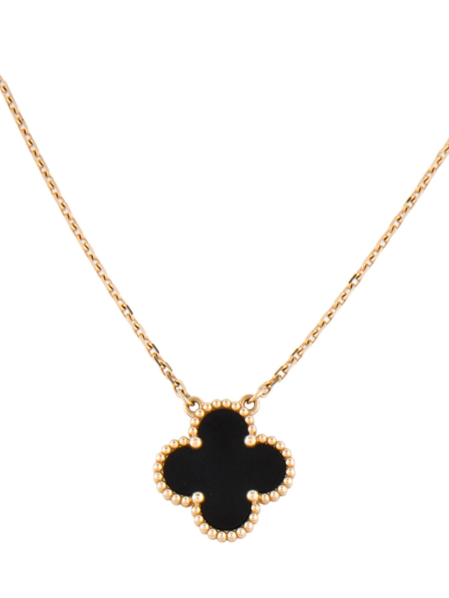 Van Cleef & Arpels Vintage Alhambra Pendant Necklace