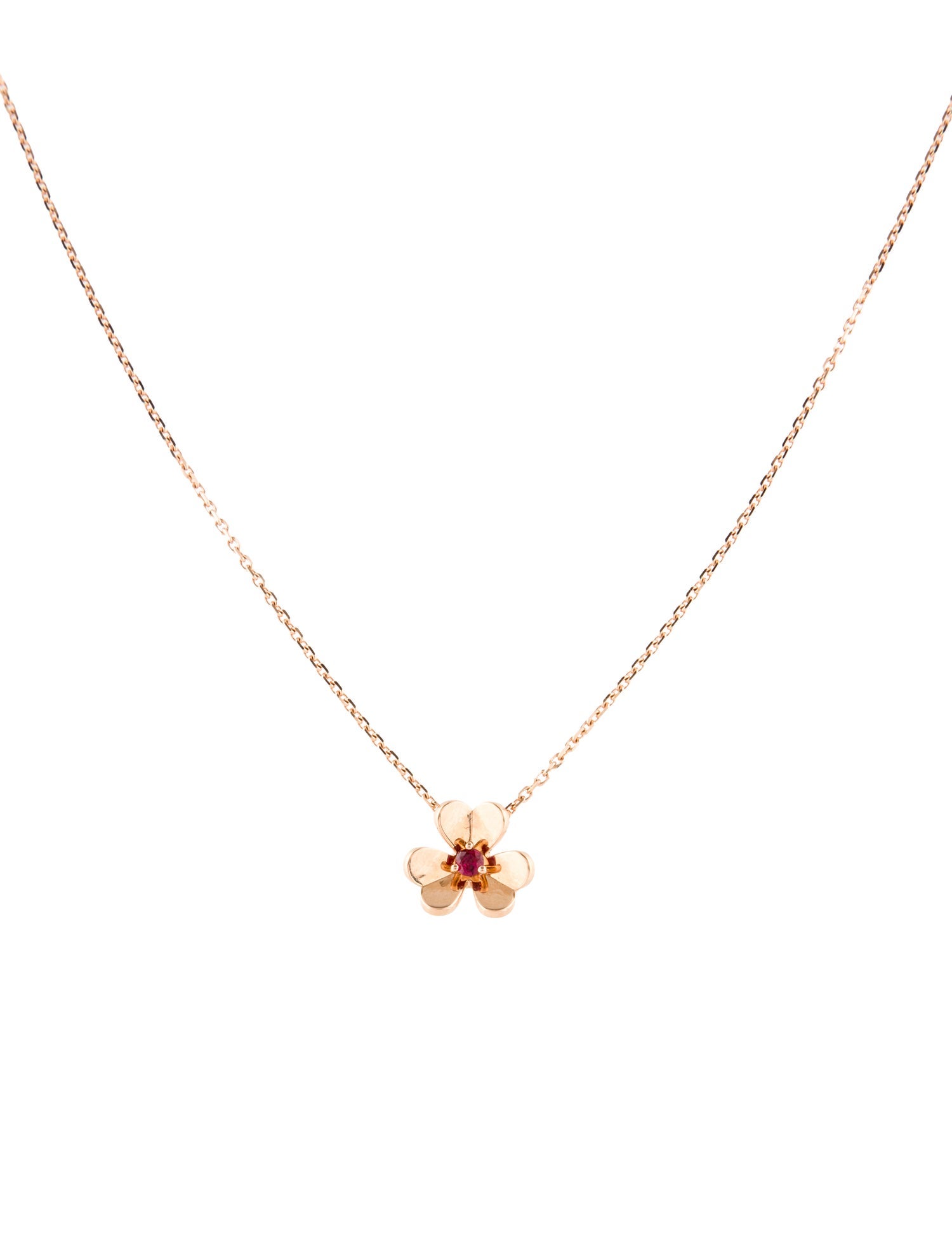 Van Cleef & Arpels Mini Frivole Pendant Necklace