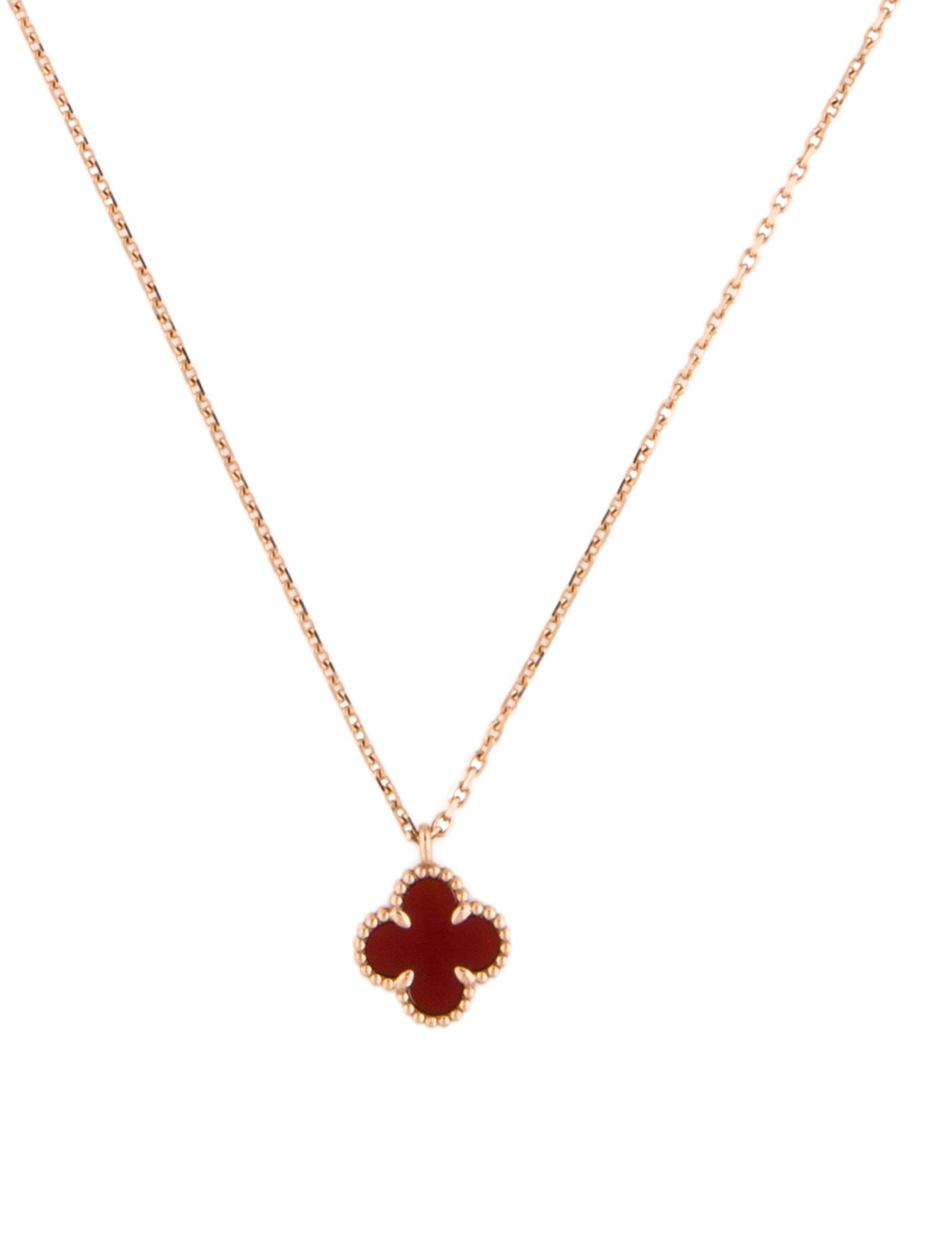 Van Cleef & Arpels Sweet Alhambra Pendant Necklace