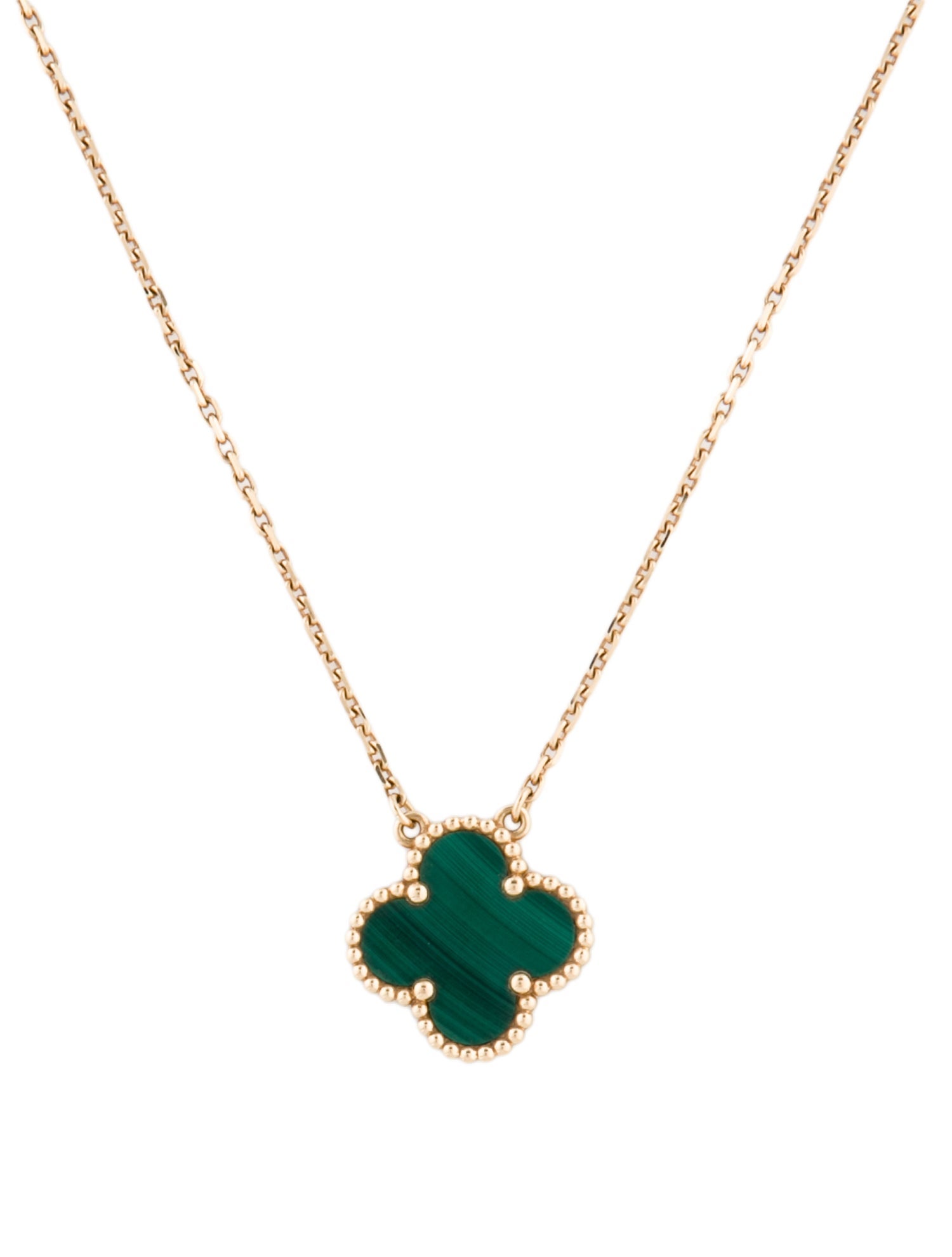 Van Cleef & Arpels Vintage Alhambra Pendant Necklace