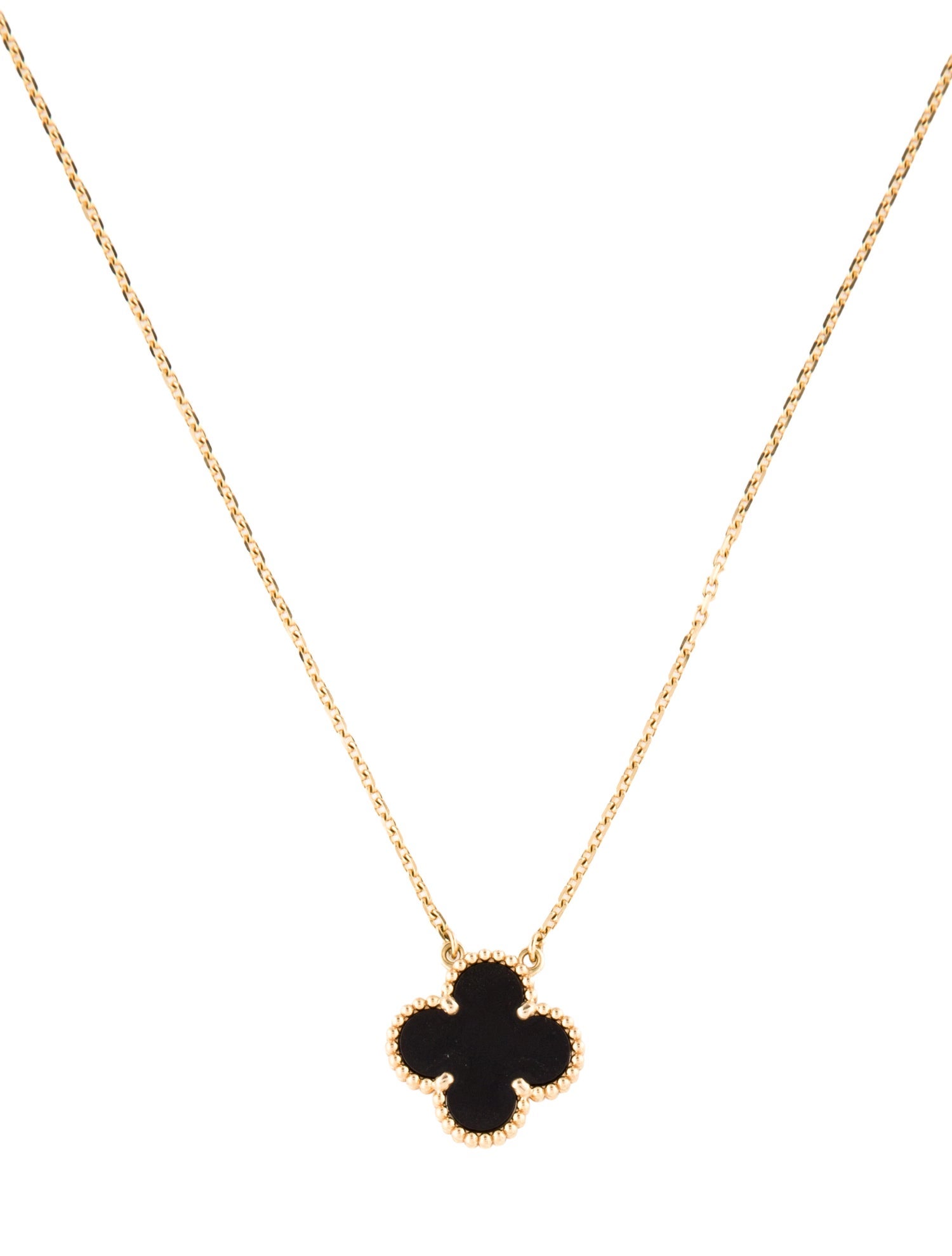 Van Cleef & Arpels Vintage Alhambra Pendant Necklace