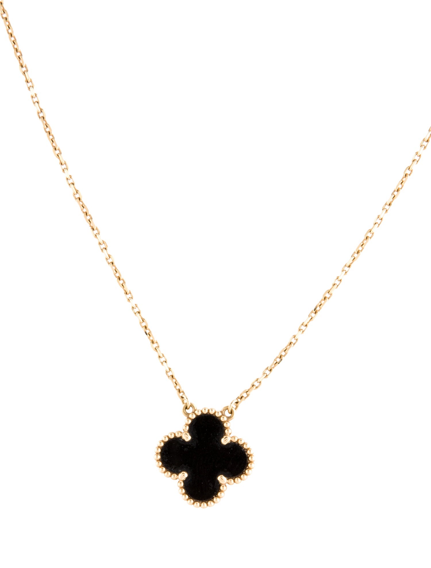 Van Cleef & Arpels Vintage Alhambra Pendant Necklace