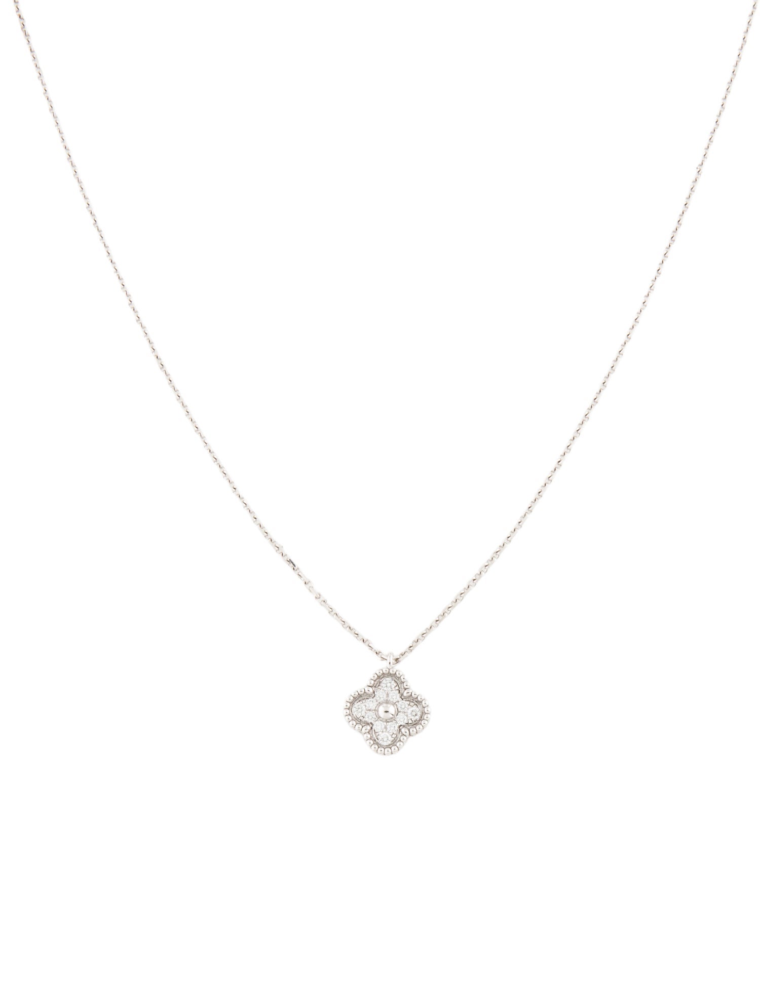 Van Cleef & Arpels Sweet Alhambra Pendant Necklace