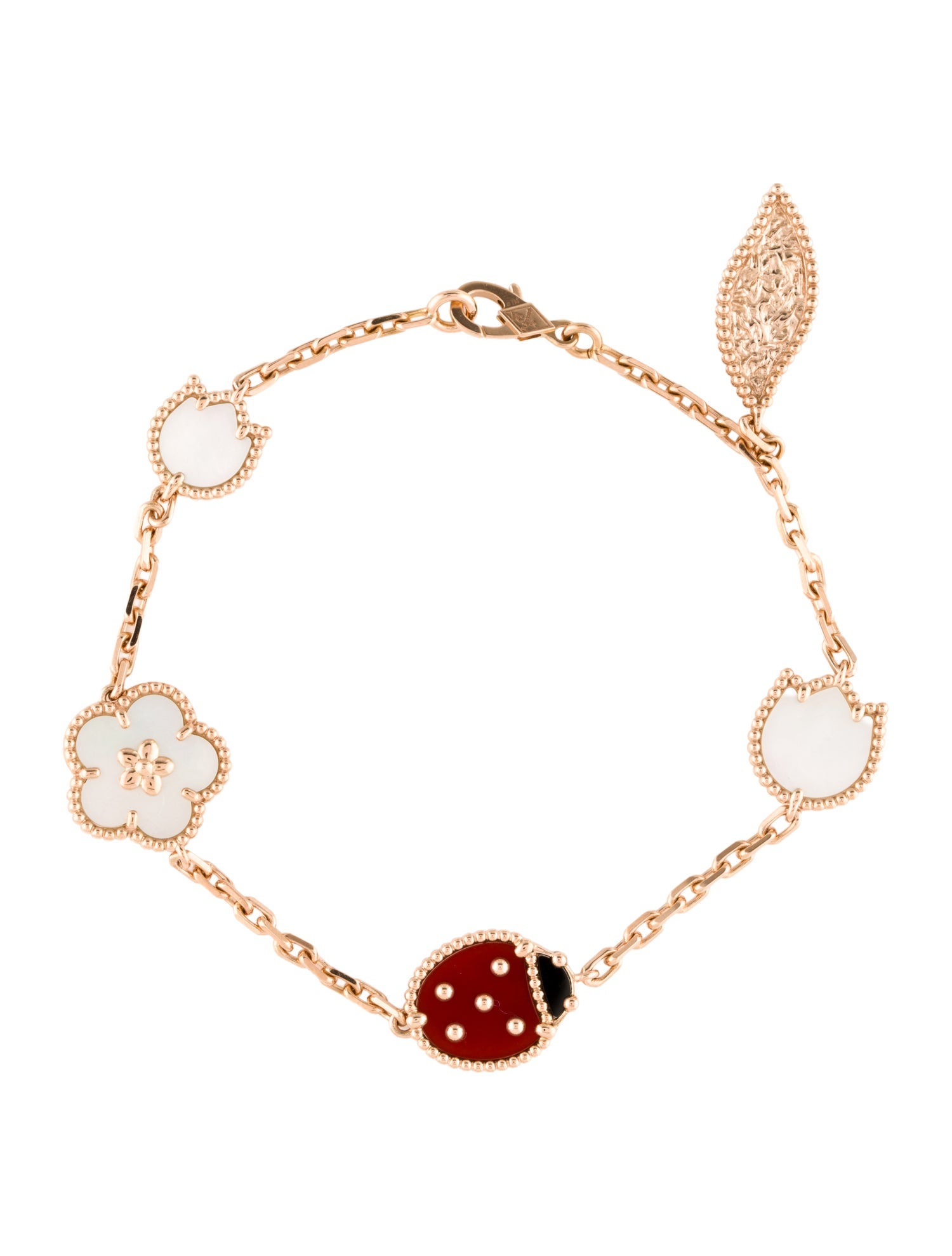 Van Cleef & Arpels Lucky Spring Bracelet, 5 Motifs
