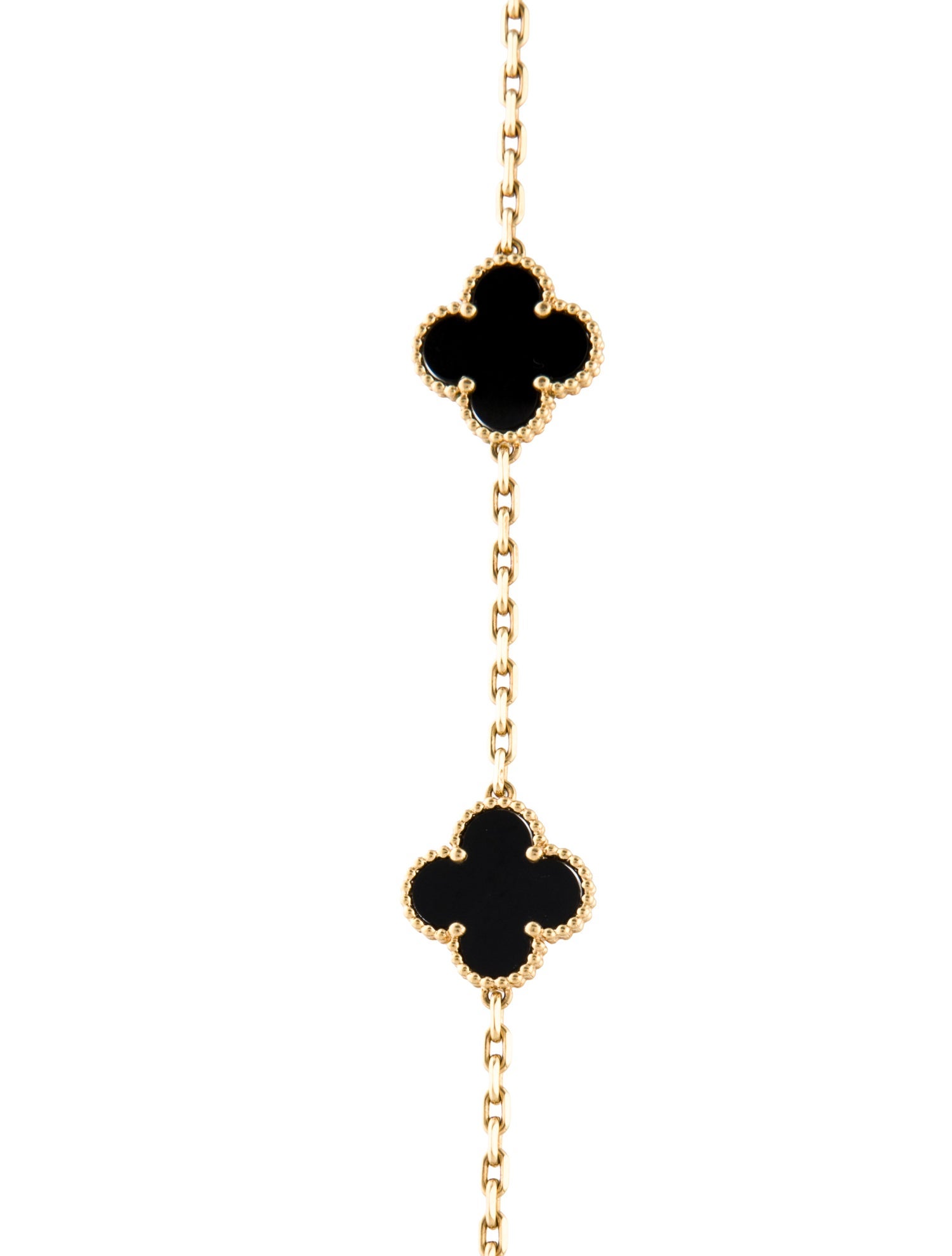 Van Cleef & Arpels Vintage Alhambra Long Necklace, 20 Motifs