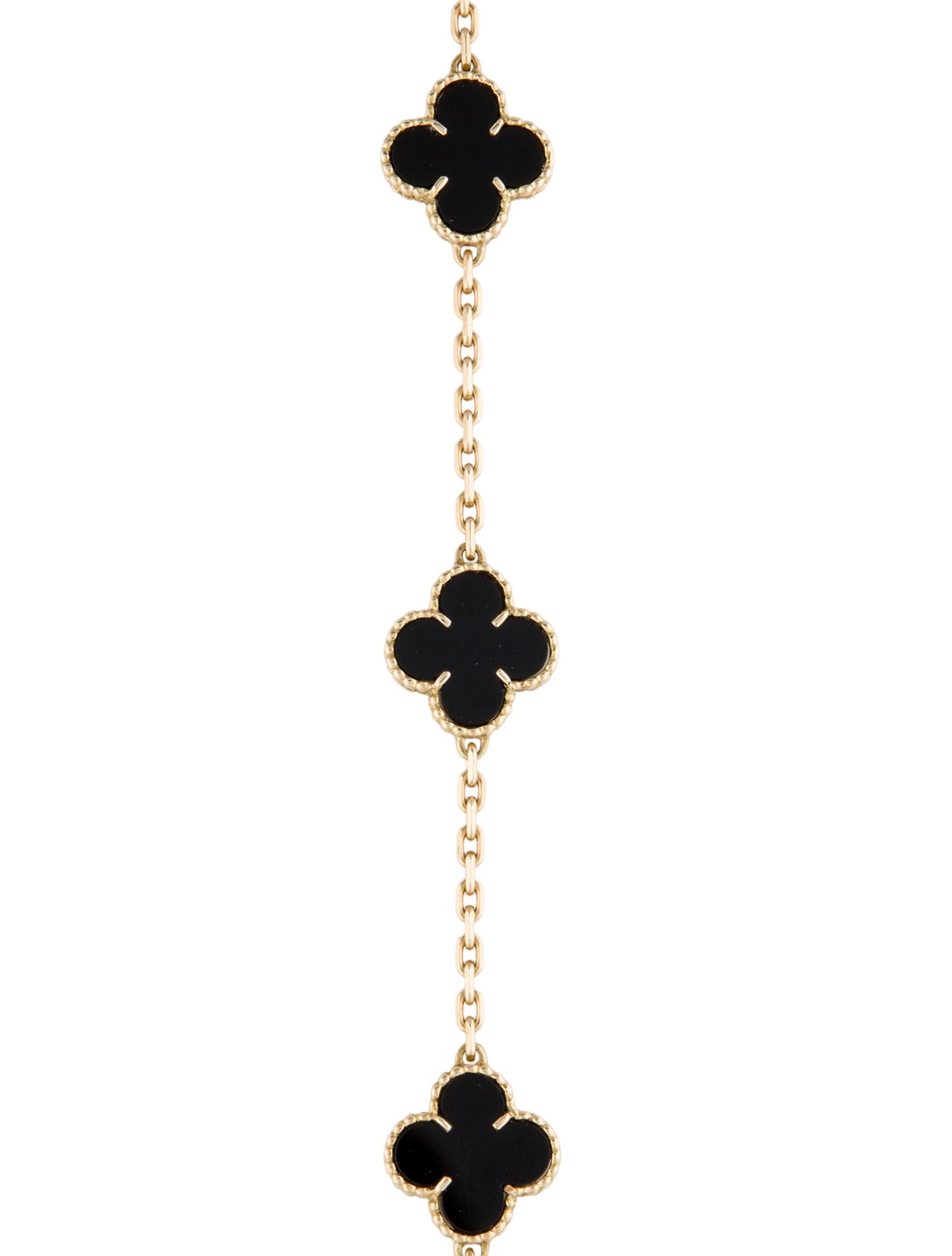 Van Cleef & Arpels Vintage Alhambra Long Necklace, 20 Motifs