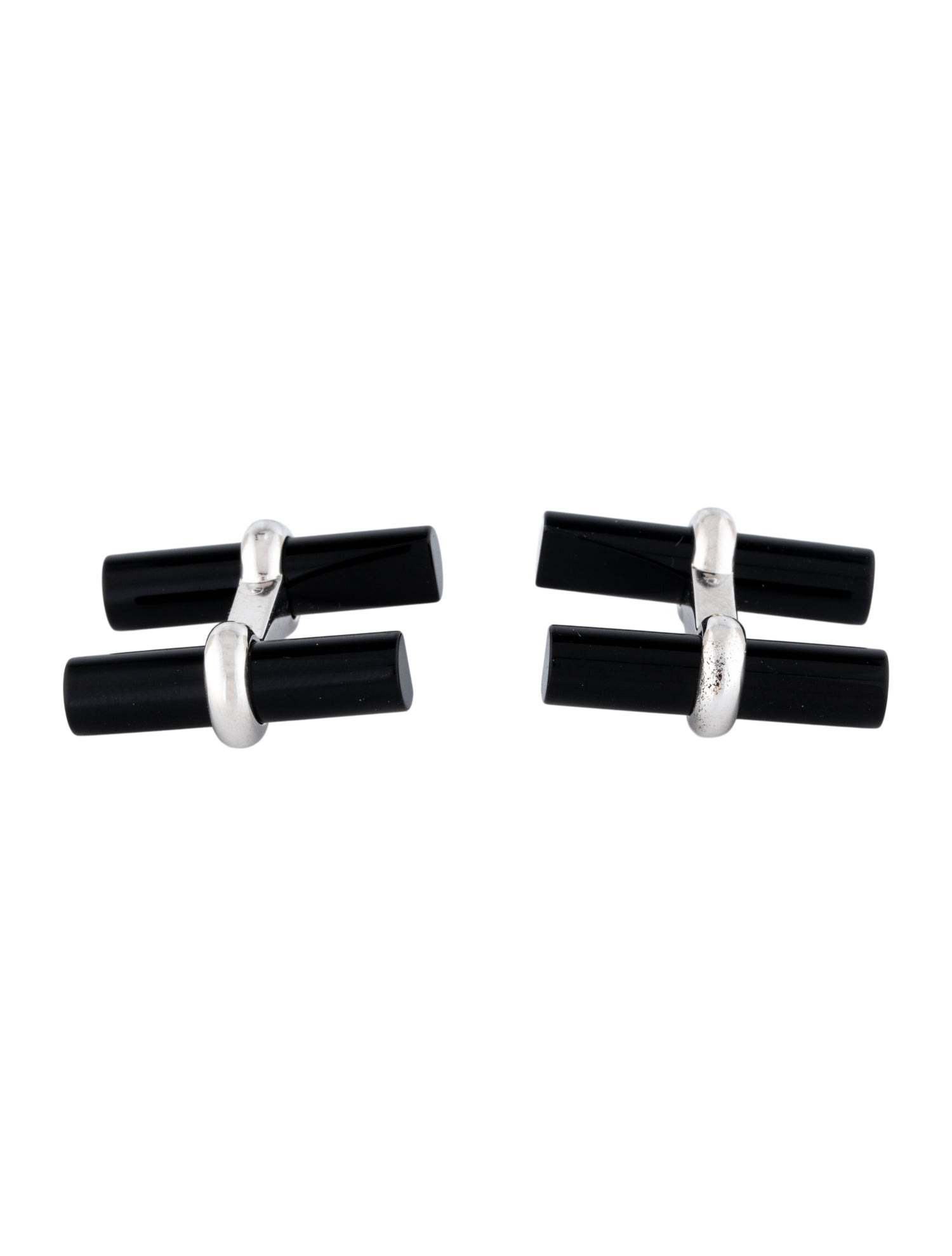 Van Cleef & Arpels Onyx Baton Cufflinks