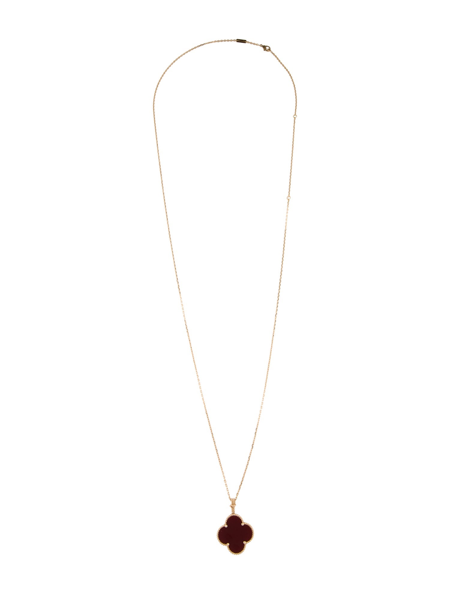 Van Cleef & Arpels 1 Motif Magic Alhambra Long Necklace