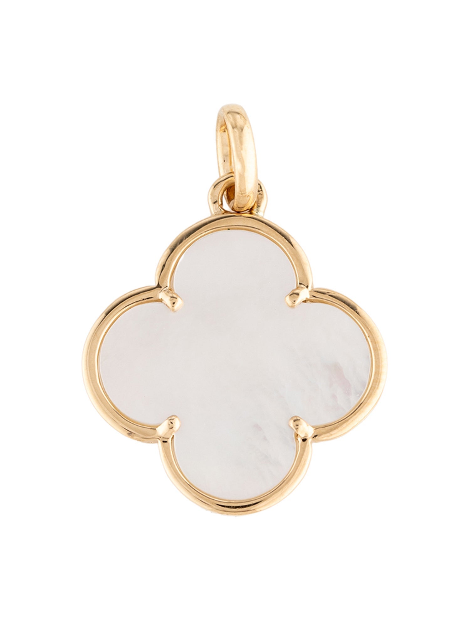 Van Cleef & Arpels Mother of Pearl Magic Alhambra Charm Pendant