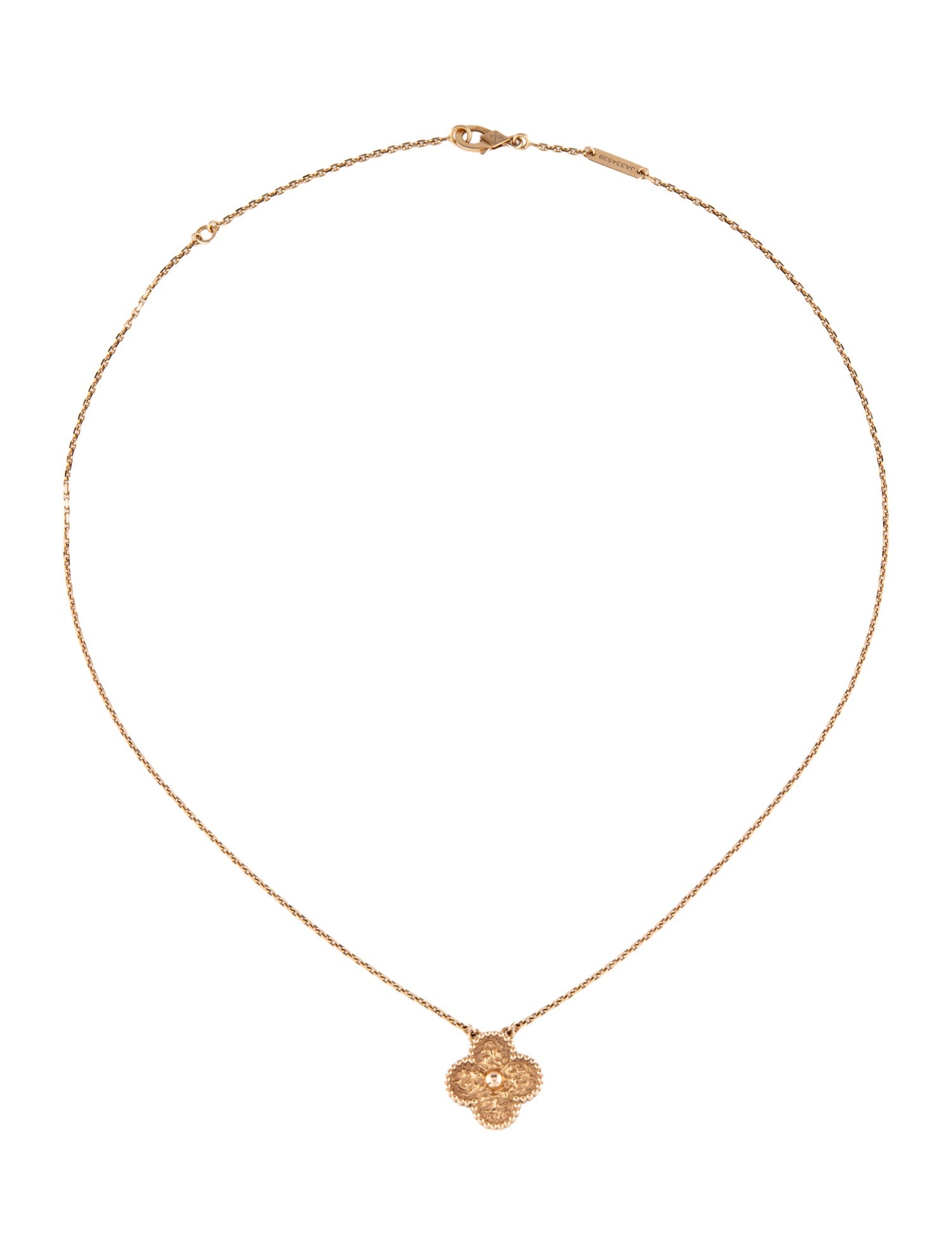 Van Cleef & Arpels Vintage Alhambra Necklace