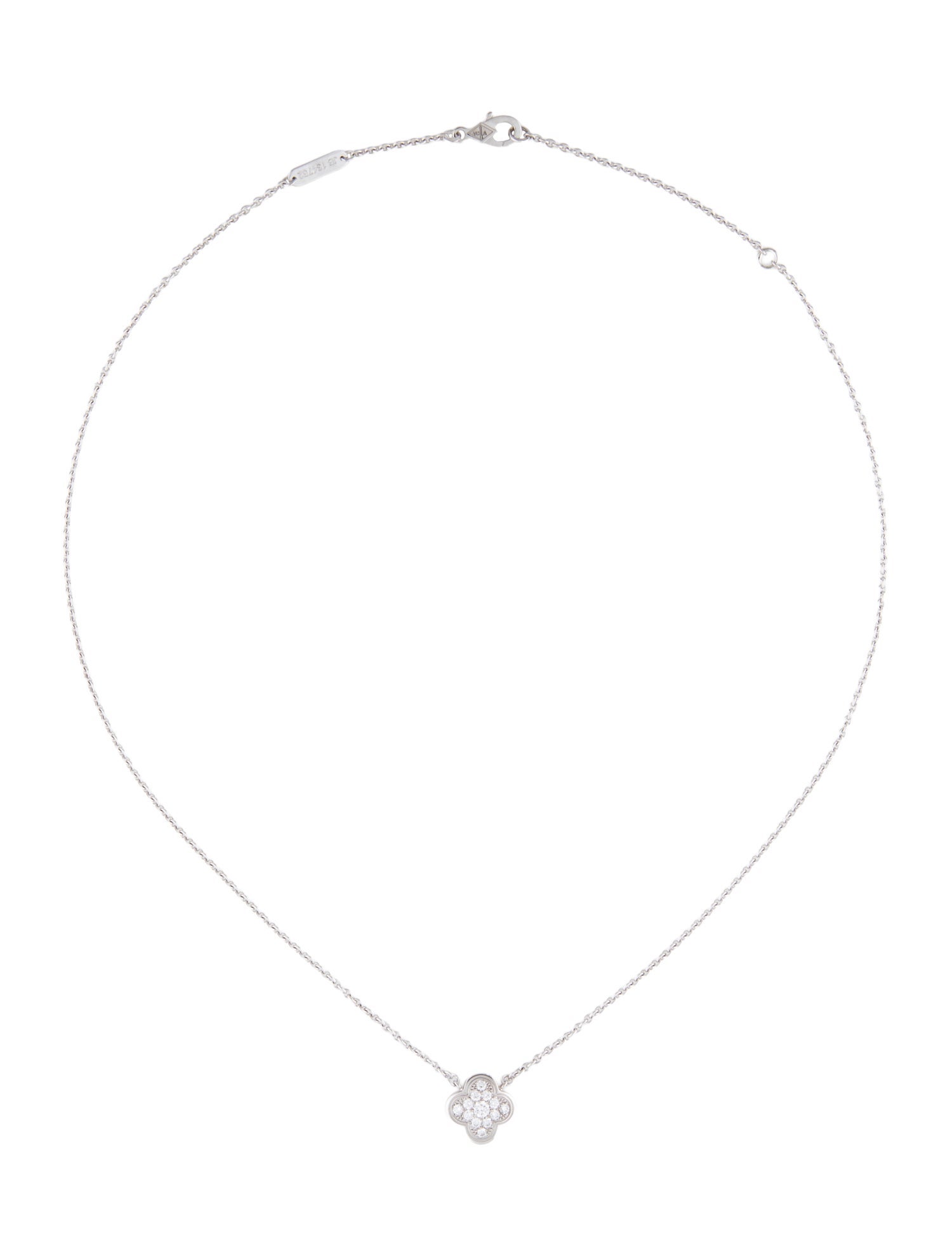 Van Cleef & Arpels Pure Alhambra Pendant, Small Model