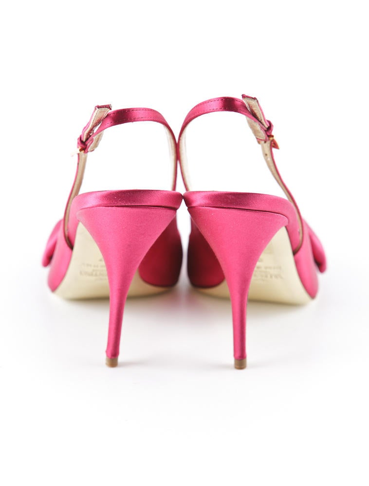 Valentino Satin Bow Pumps