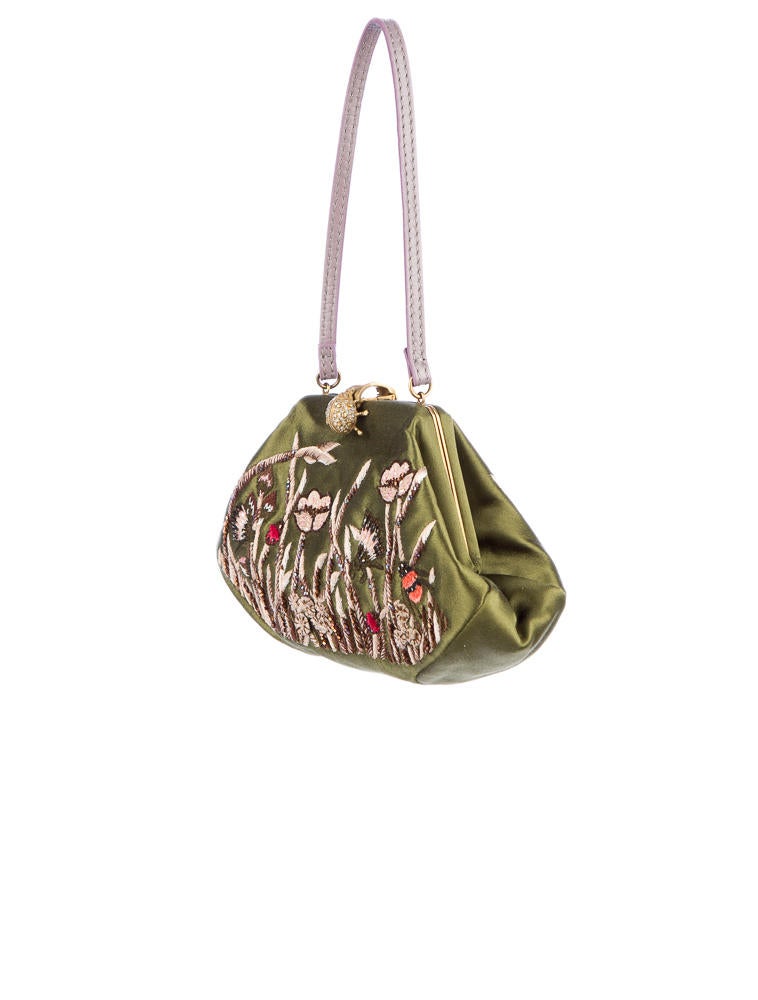 Valentino Satin Frame Bag w/ Tags