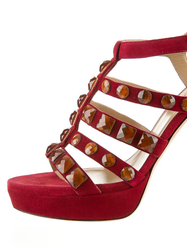 davids bridal gold heels