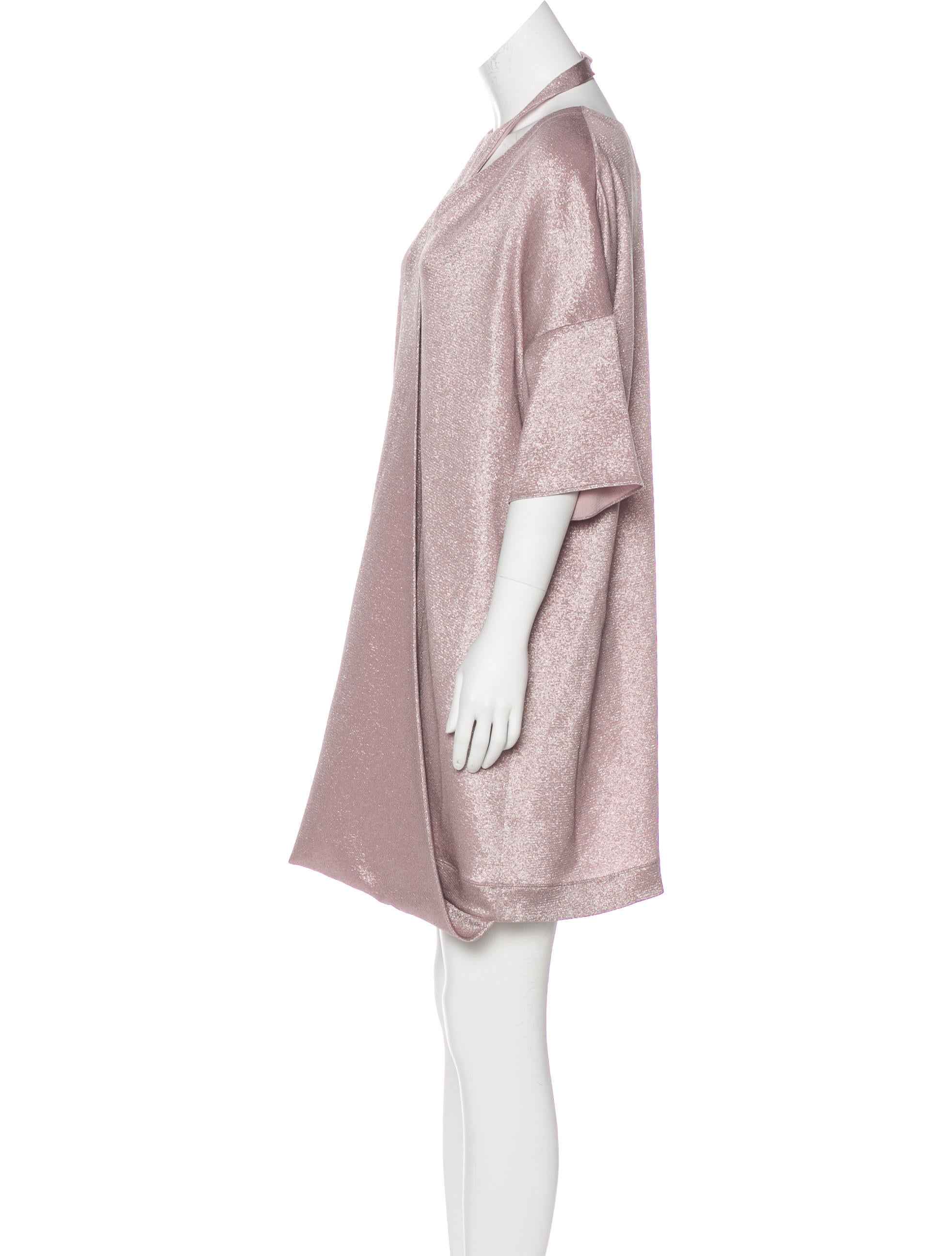 Valentino Metallic Shift Dress