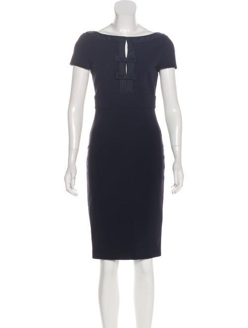 Valentino Accented Sheath Dress
