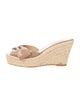 Patent Leather Slide Espadrilles image 1