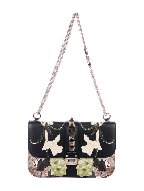 Valentino Glam Rock Shoulder Bag w/ Tags Black