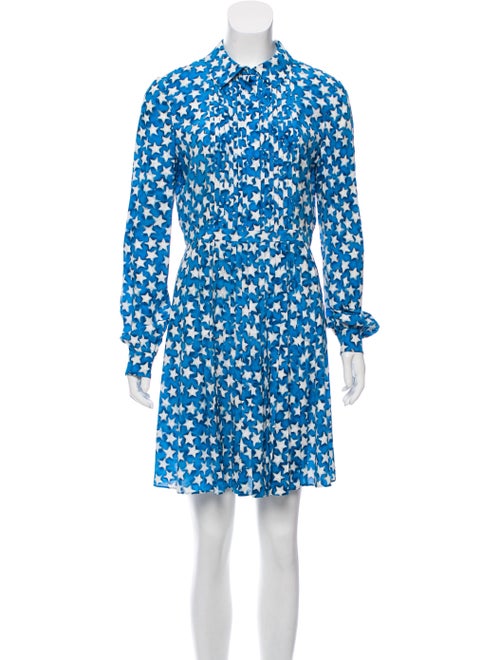 Valentino Star-Studded Mini Dress white