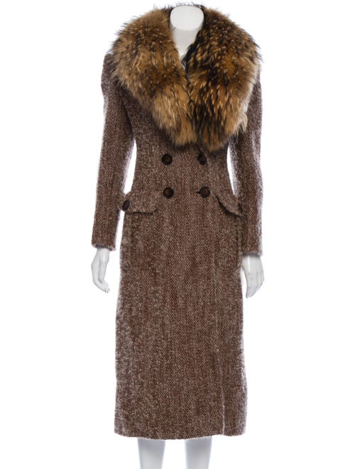 Valentino Vintage Wool Coat Brown