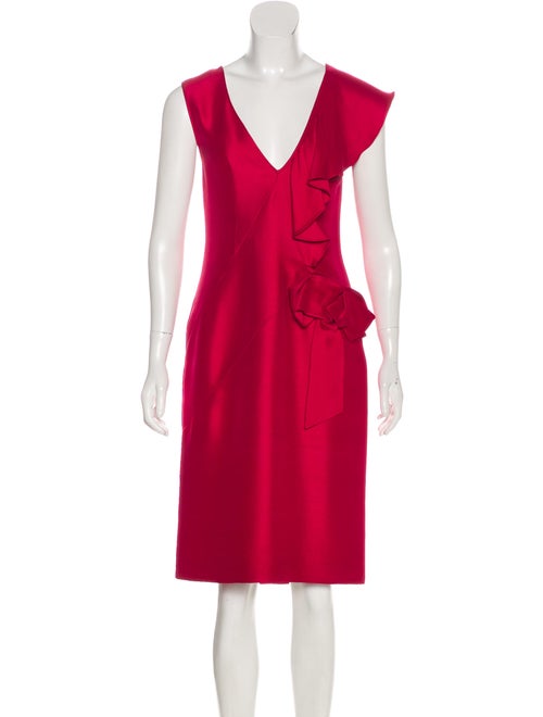 Valentino Silk Midi Dress