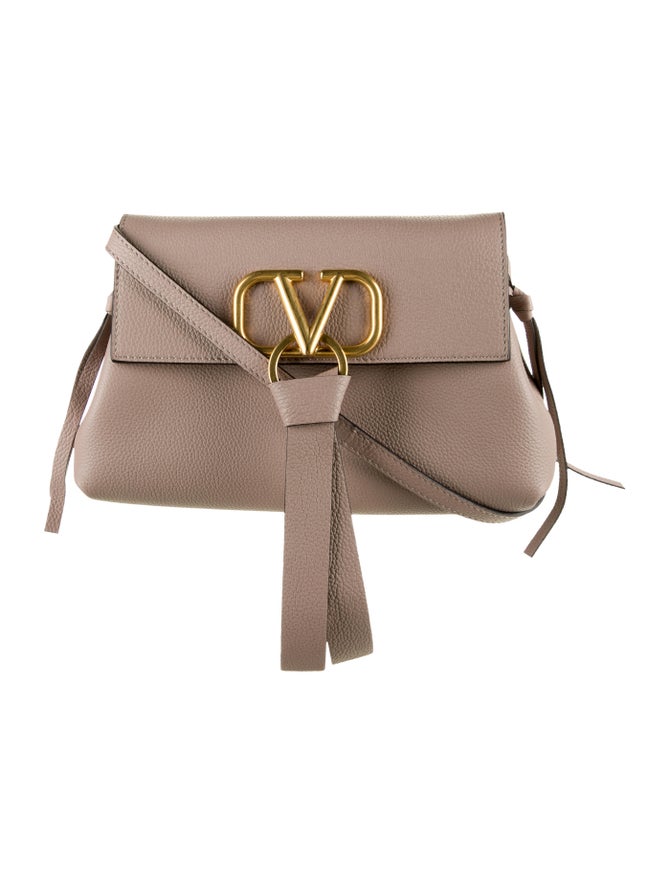 Valentino VRing Small Leather Crossbody Bag w/ Tags Handbags