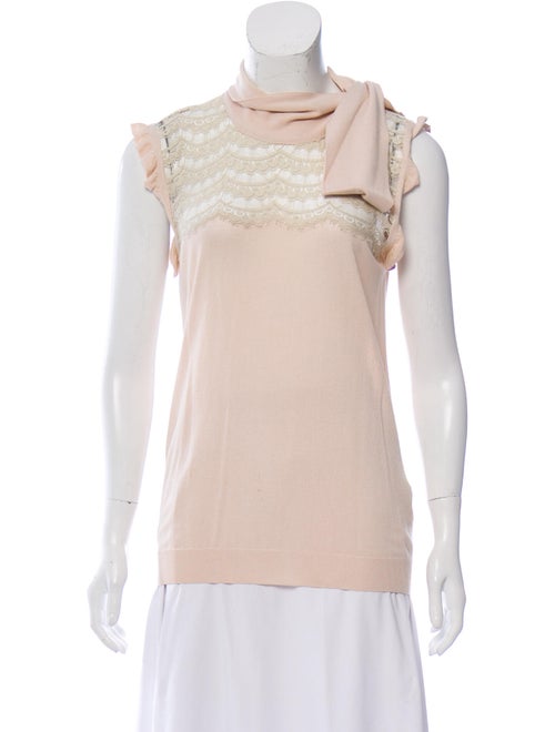 Valentino Mock Neck Sweater