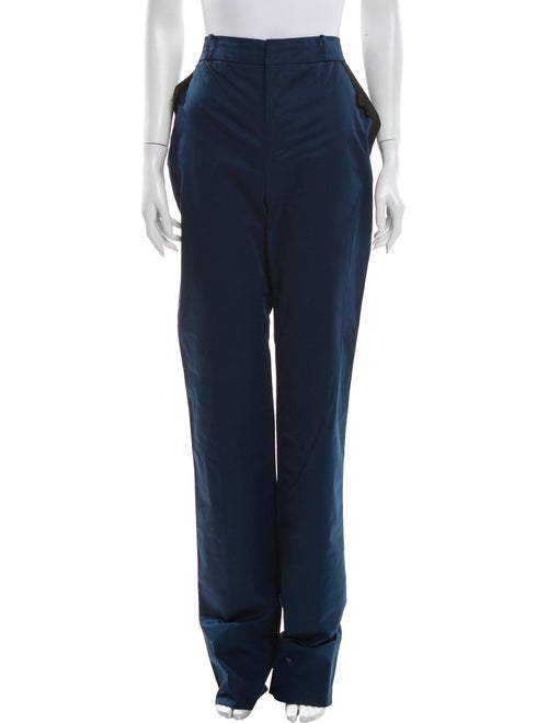 Valentino Straight Leg Pants Blue