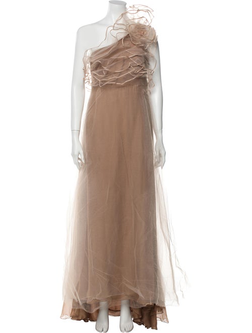Valentino Silk Long Dress
