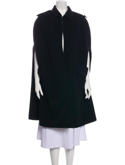 Valentino Wool Cape Wool