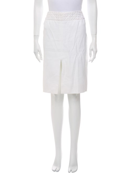 Valentino Knee-Length Skirt White